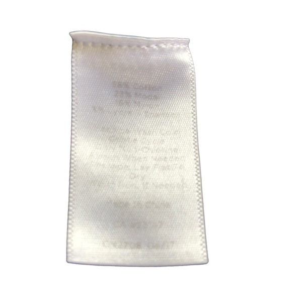 Talbots Scallop Hems Cotton Modal VNeck Popover Top Women L Black - Picture 8 of 9